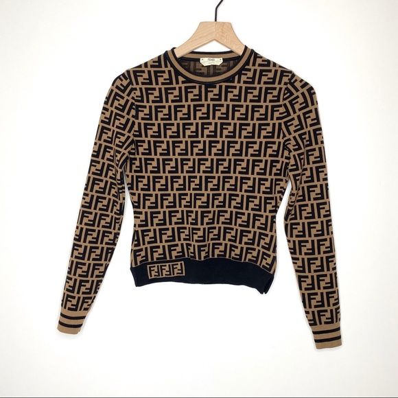 Fendi | Sweaters | Fendi Ff Motif 
